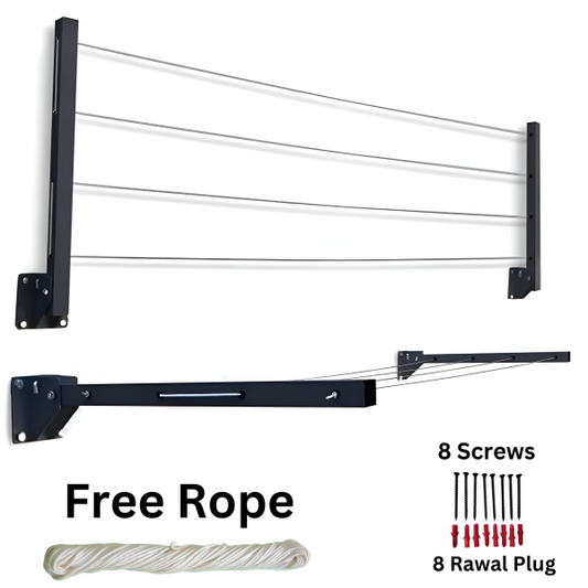 Cloth Drying Stand with Free Rope