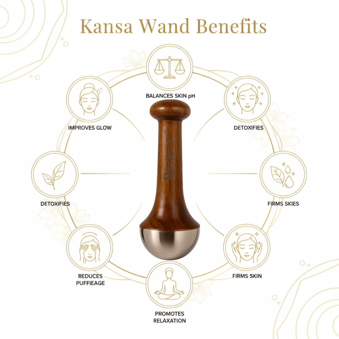 PREMIUM QUALITY NATURAL KANSA WAND MASSAGER