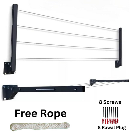 Cloth Drying Stand with Free Rope