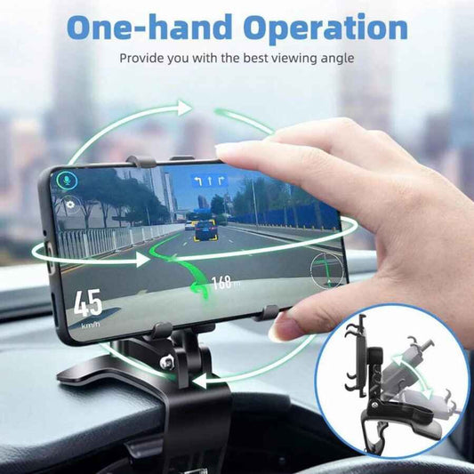 Universal 360° Rotation Multifunctional Car Dashboard Phone Moun holder