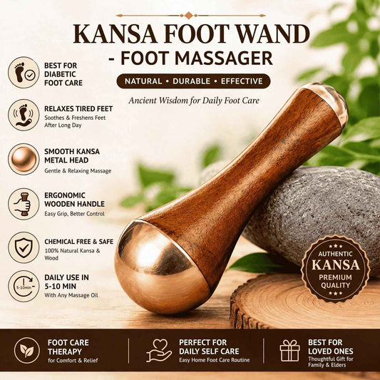 Kansa Wand - Diabetic Foot Care Massager
